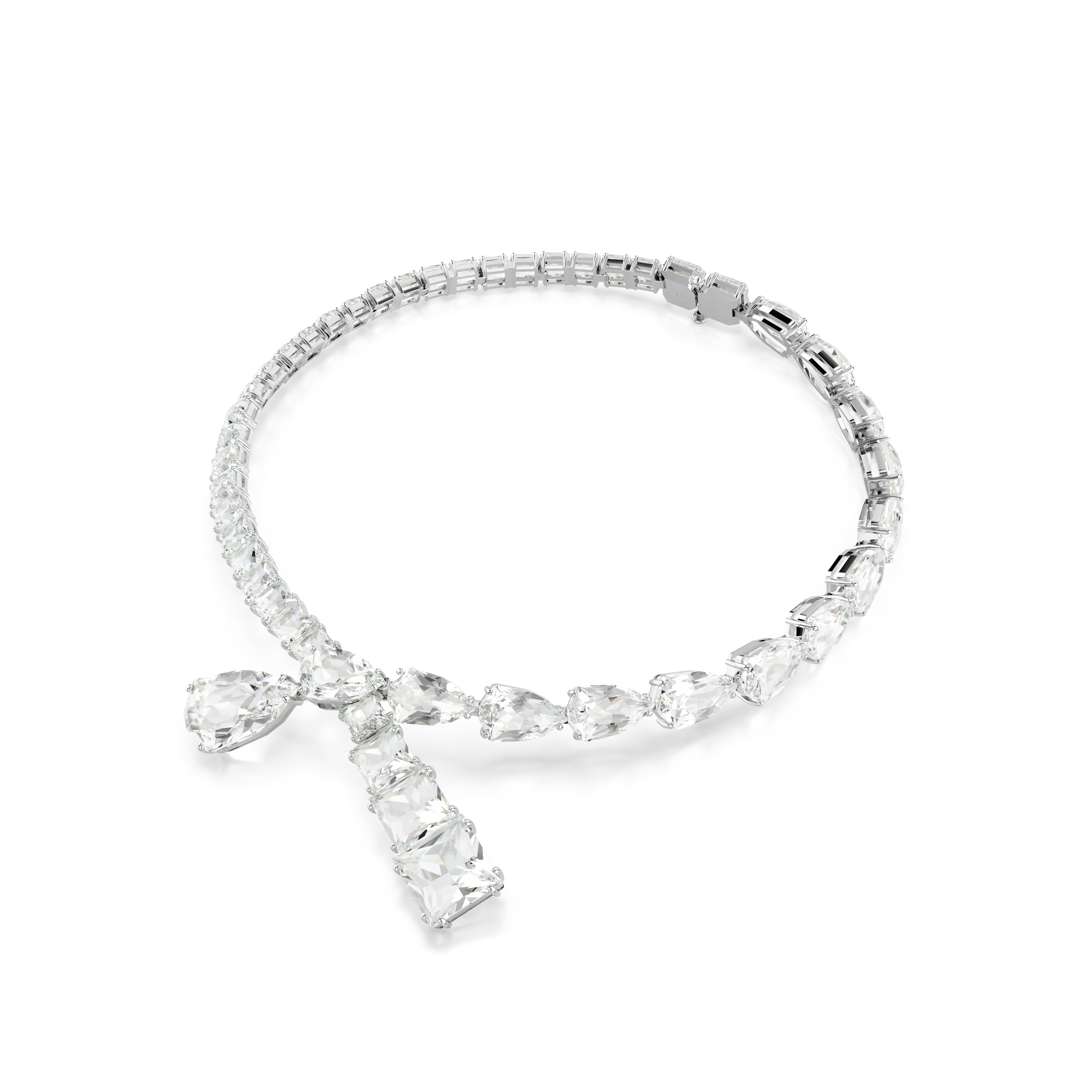 matrix-necklace-mixed-cuts-white-rhodium-plated-swarovski-5692521-2.webp