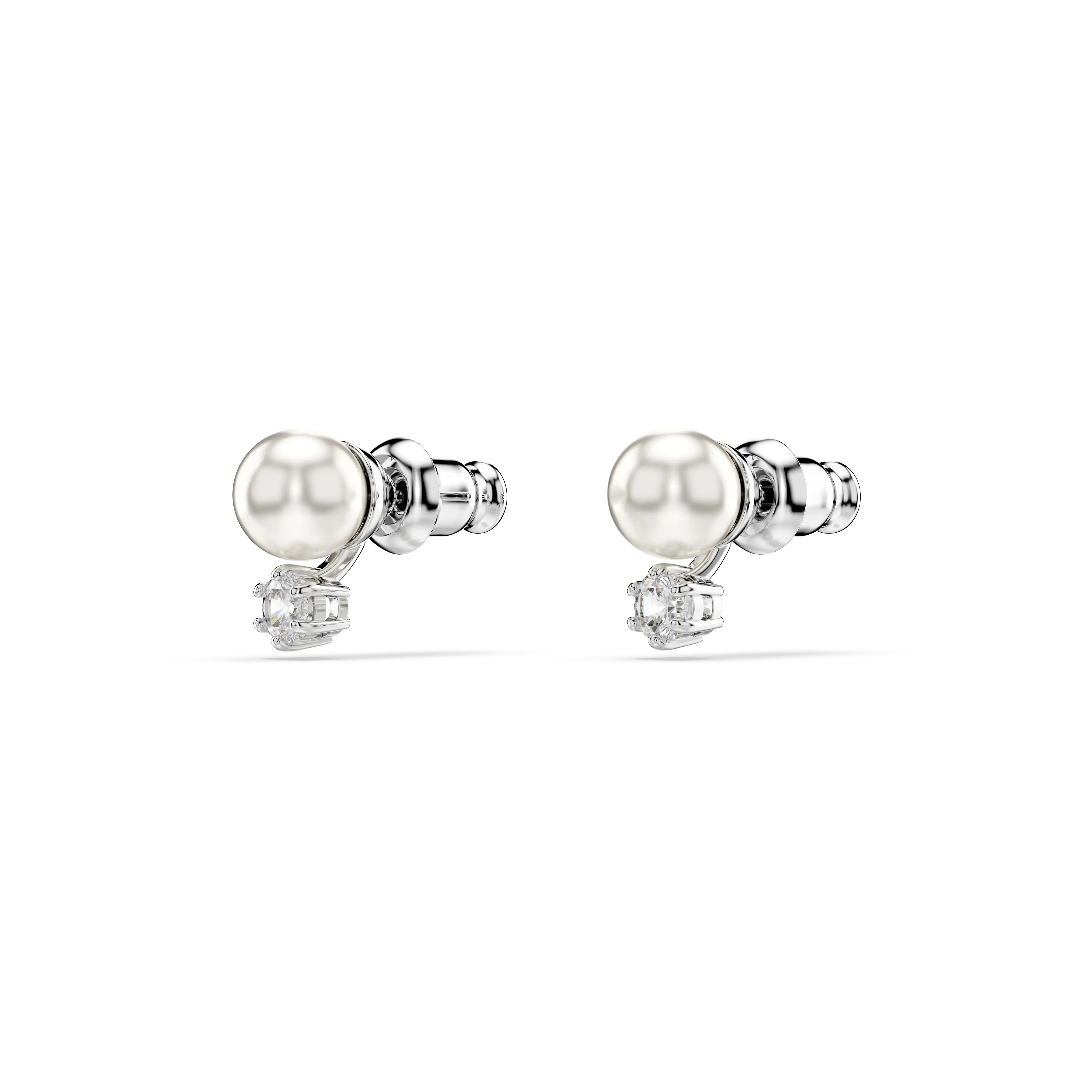 matrix-stud-earrings-crystal-pearl-round-cut-white-rhodium-plated-swarovski-5694225-3.webp