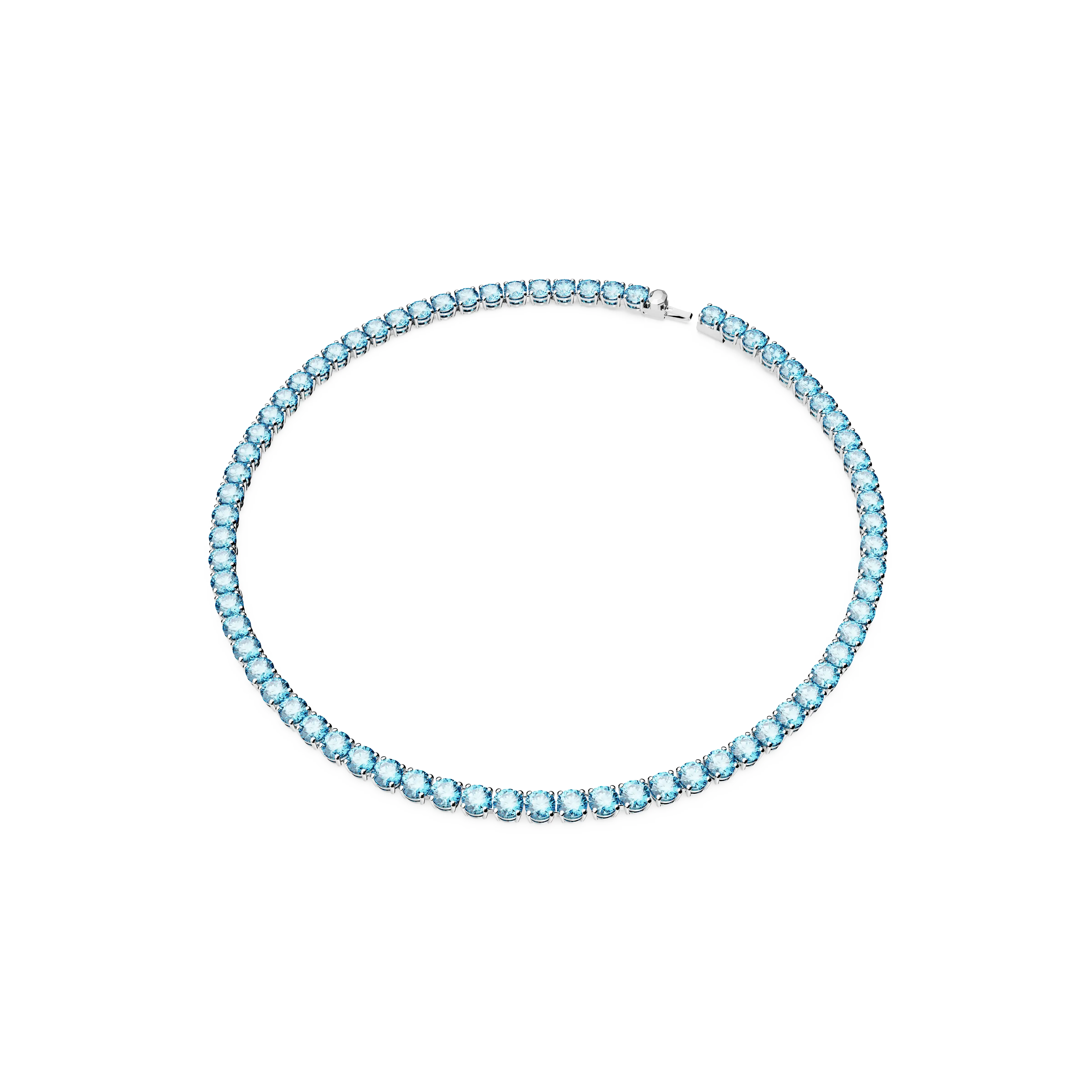 matrix-tennis-necklace-round-cut-medium-blue-rhodium-plated-swarovski-5661187-2.webp