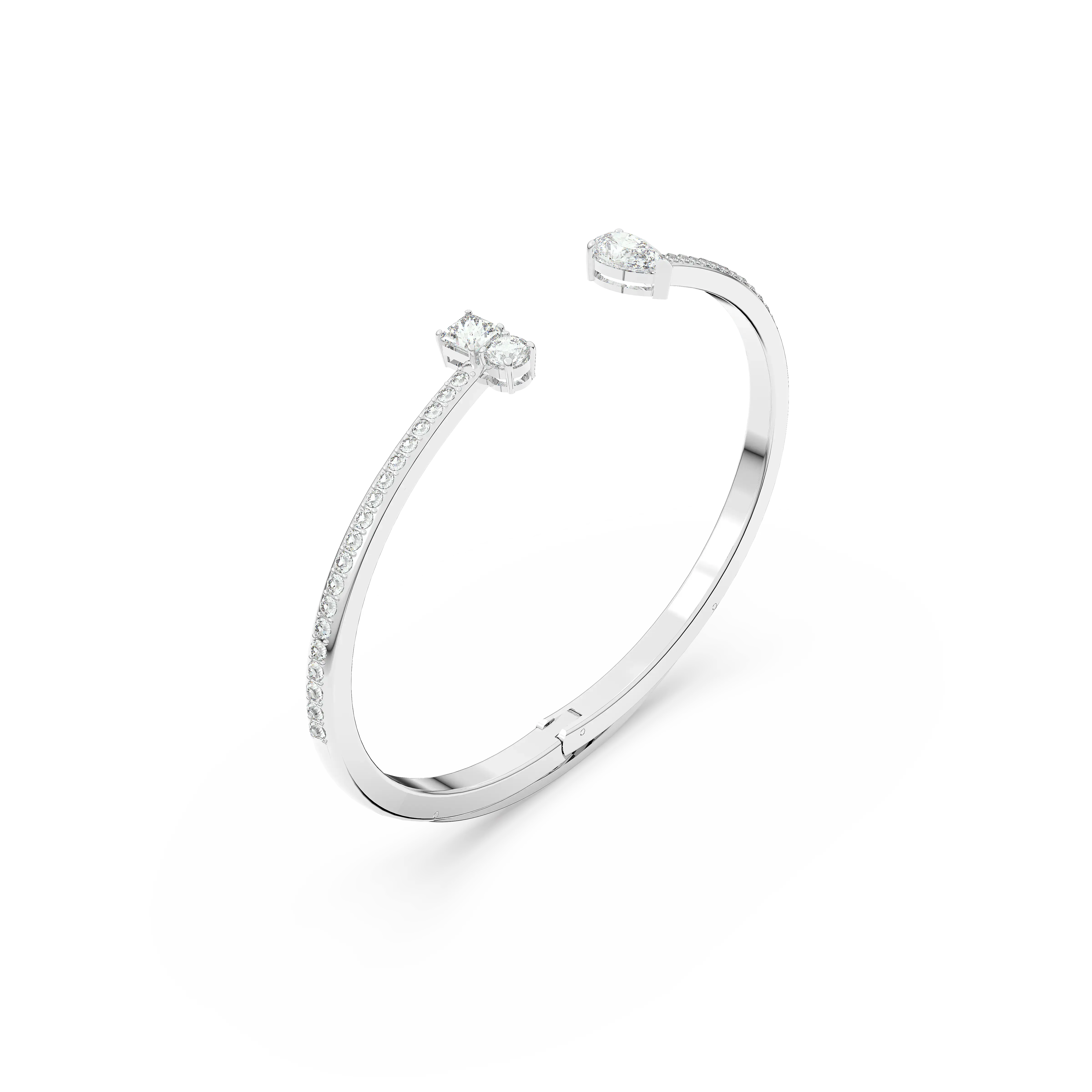 mesmera-attract-cuff-mixed-cuts-white-rhodium-plated-swarovski-5556912-3.webp