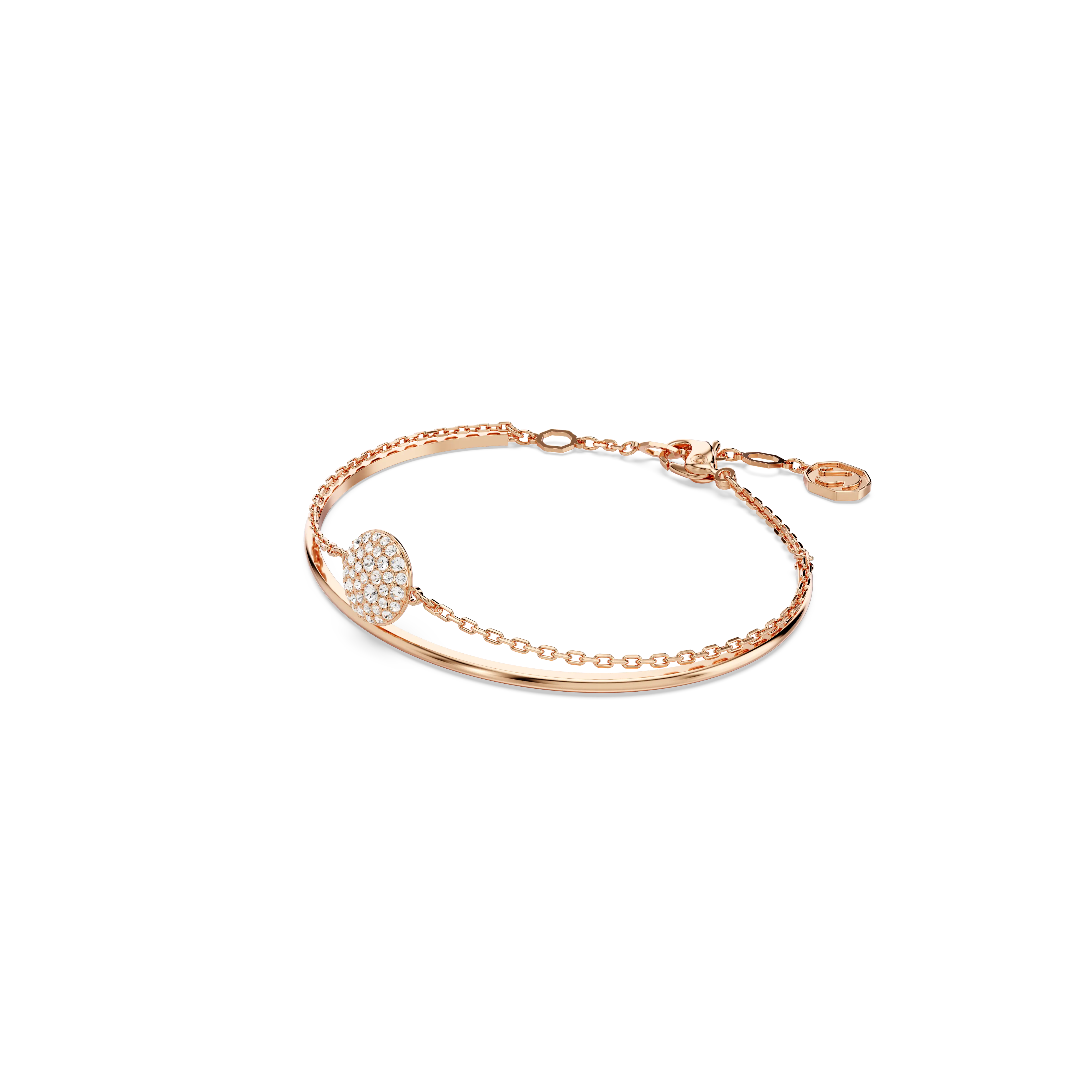 meteora-bangle-white-rose-gold-tone-plated-swarovski-5683452-2.webp