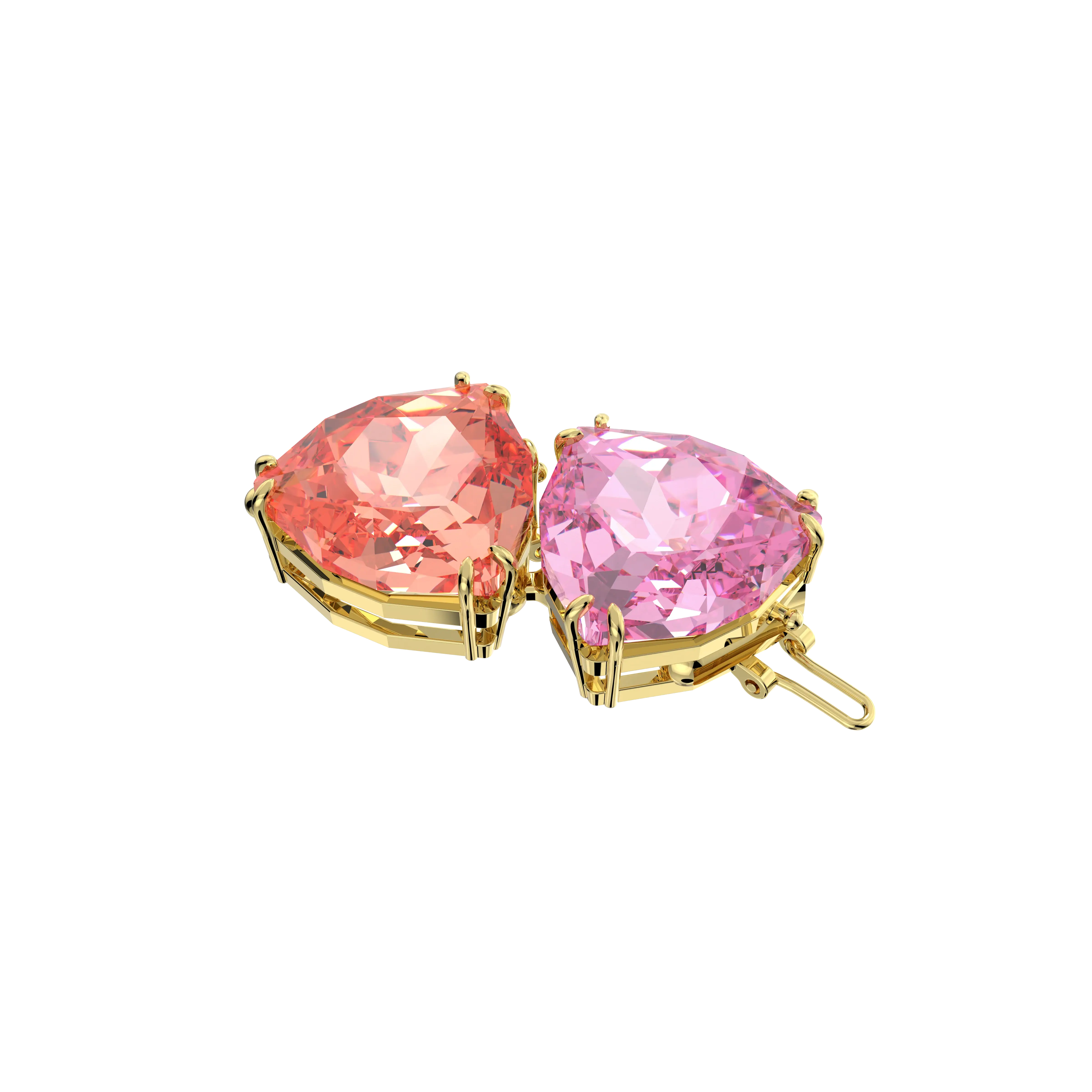 Millenia extender Trilliant cut/Multicolored/Gold-tone plated