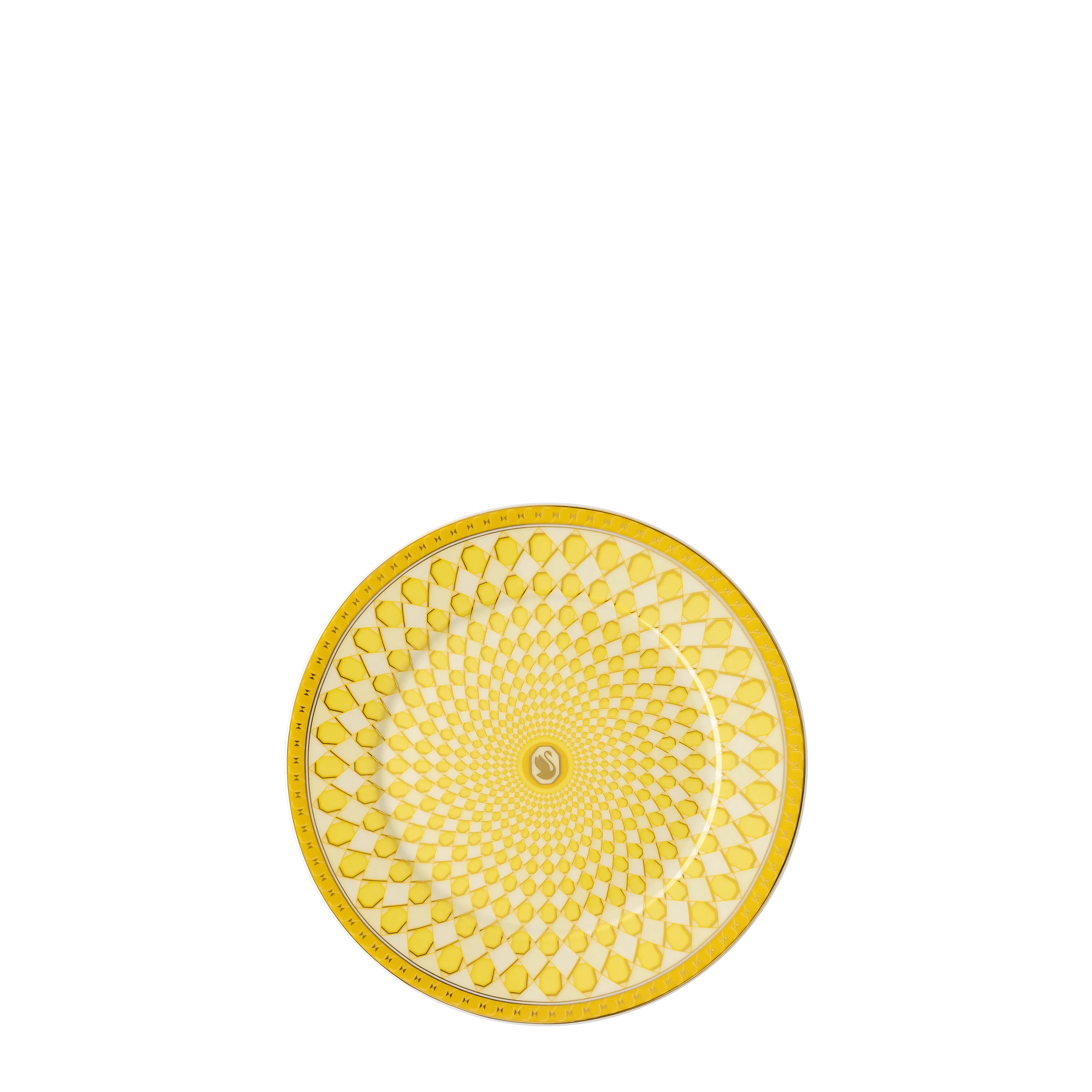 Signum bread plate Porcelain/Yellow