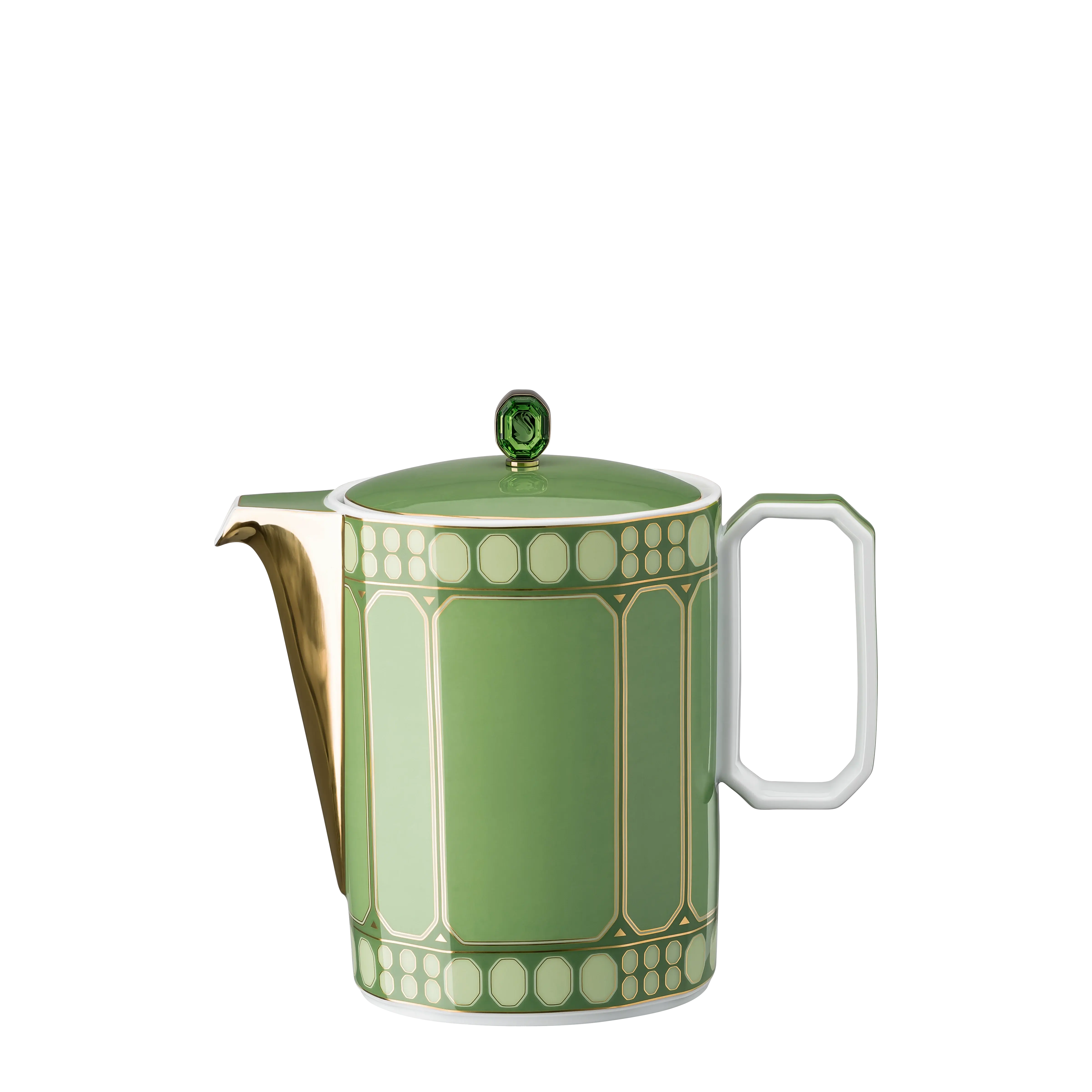 Signum coffee pot Porcelain/Green