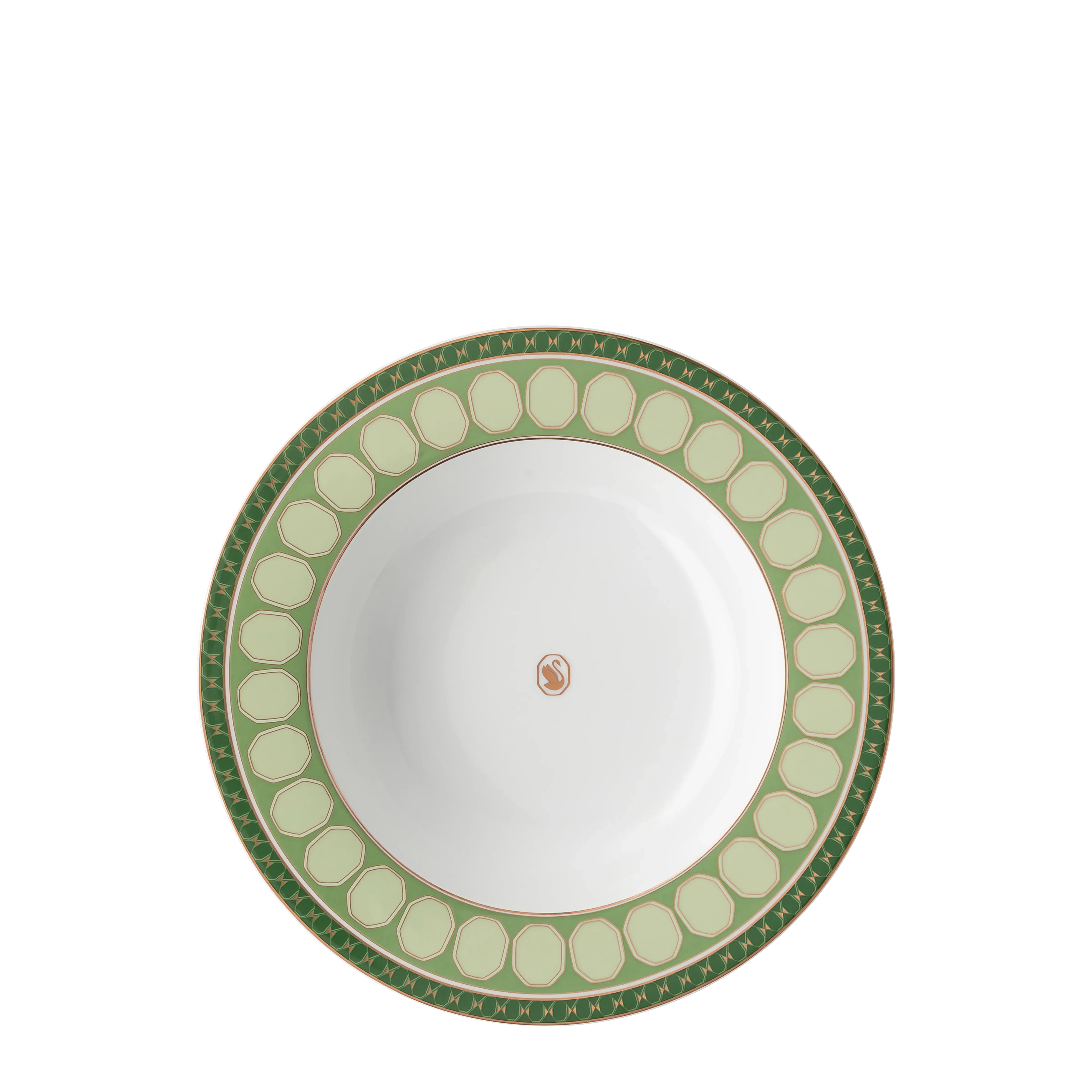 Signum soup plate Porcelain/Green