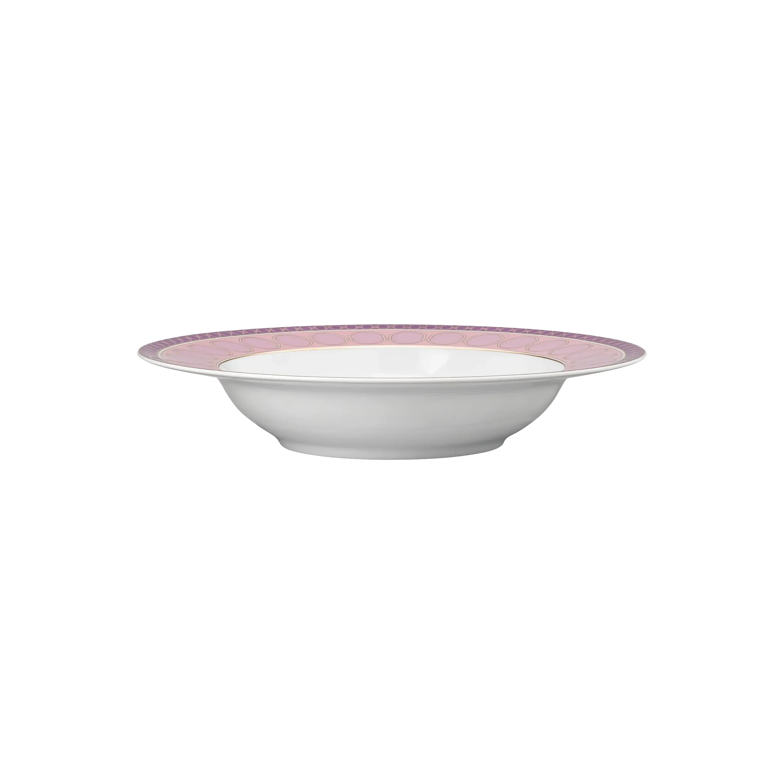 Signum soup plate Porcelain/Pink