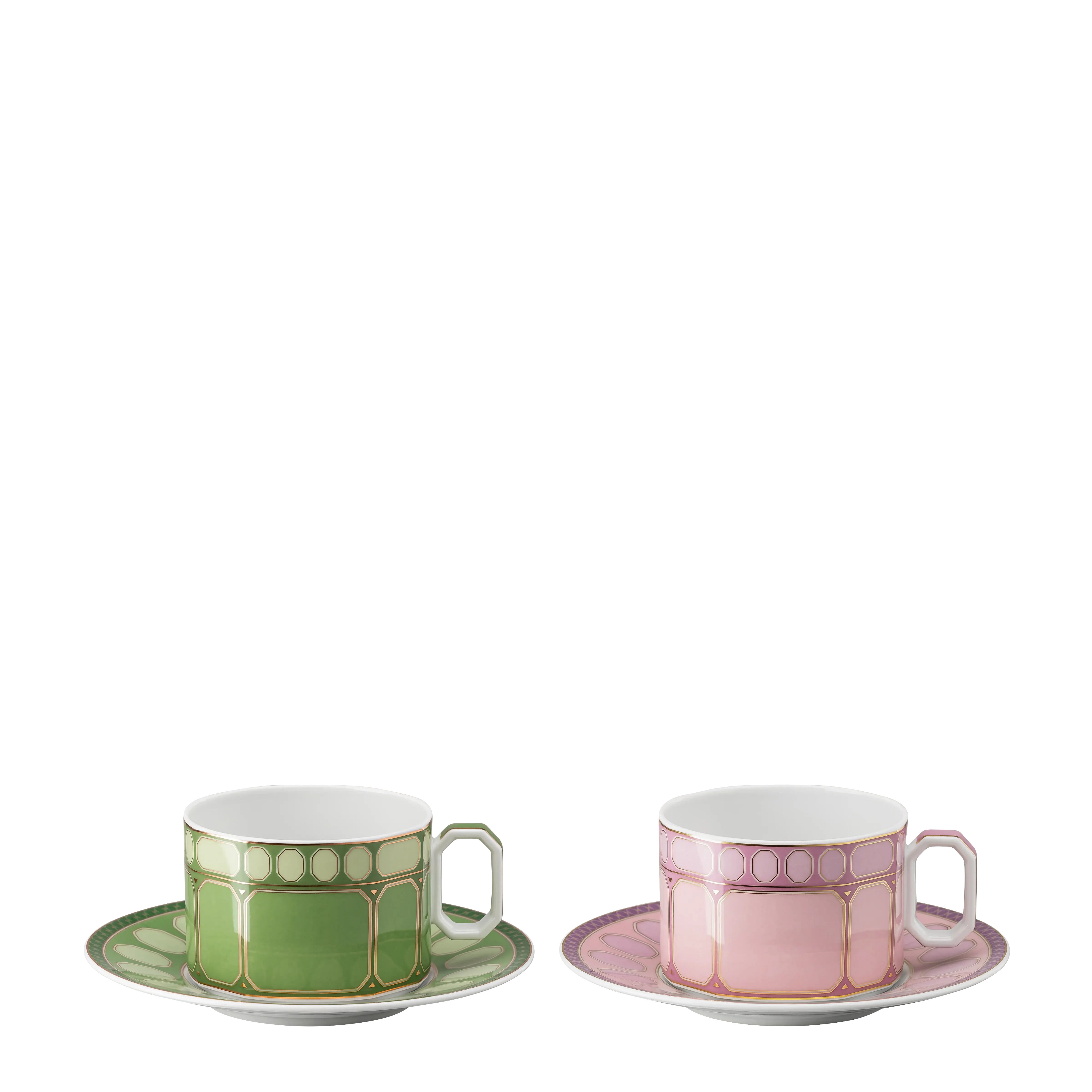 Signum teacup set Porcelain/Multicolored