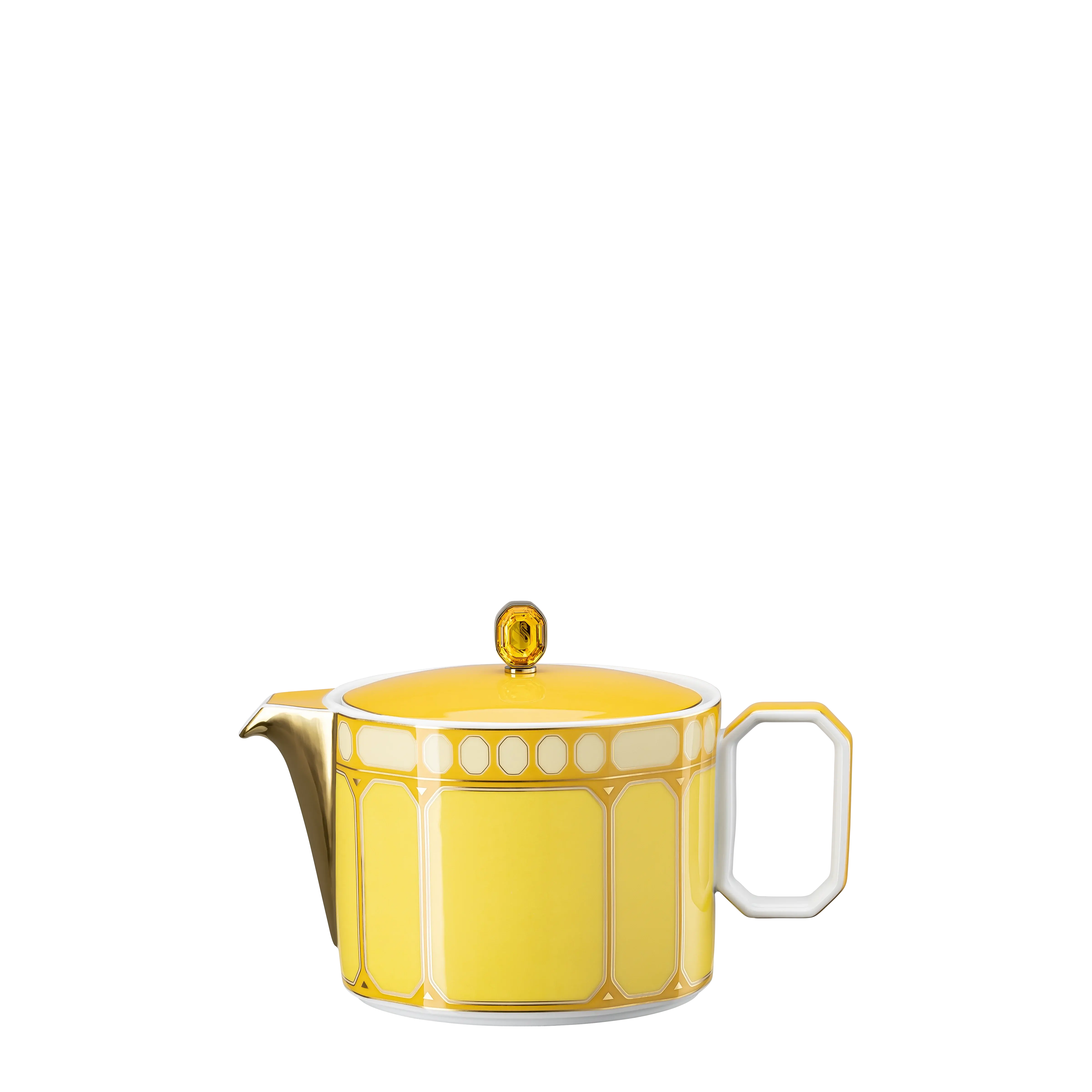 Signum teapot Porcelain/Small/Yellow