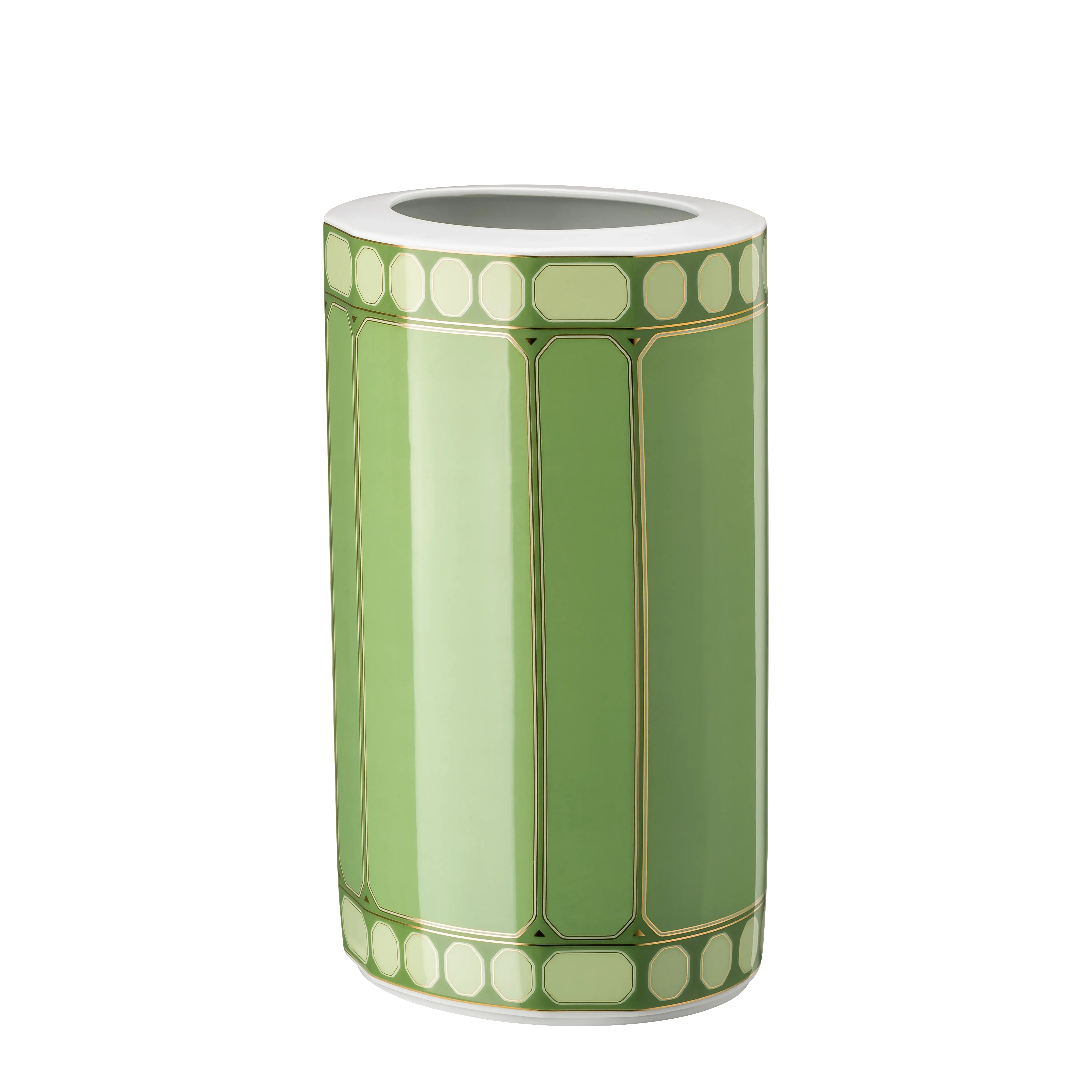 Signum vase Porcelain/Large/Green