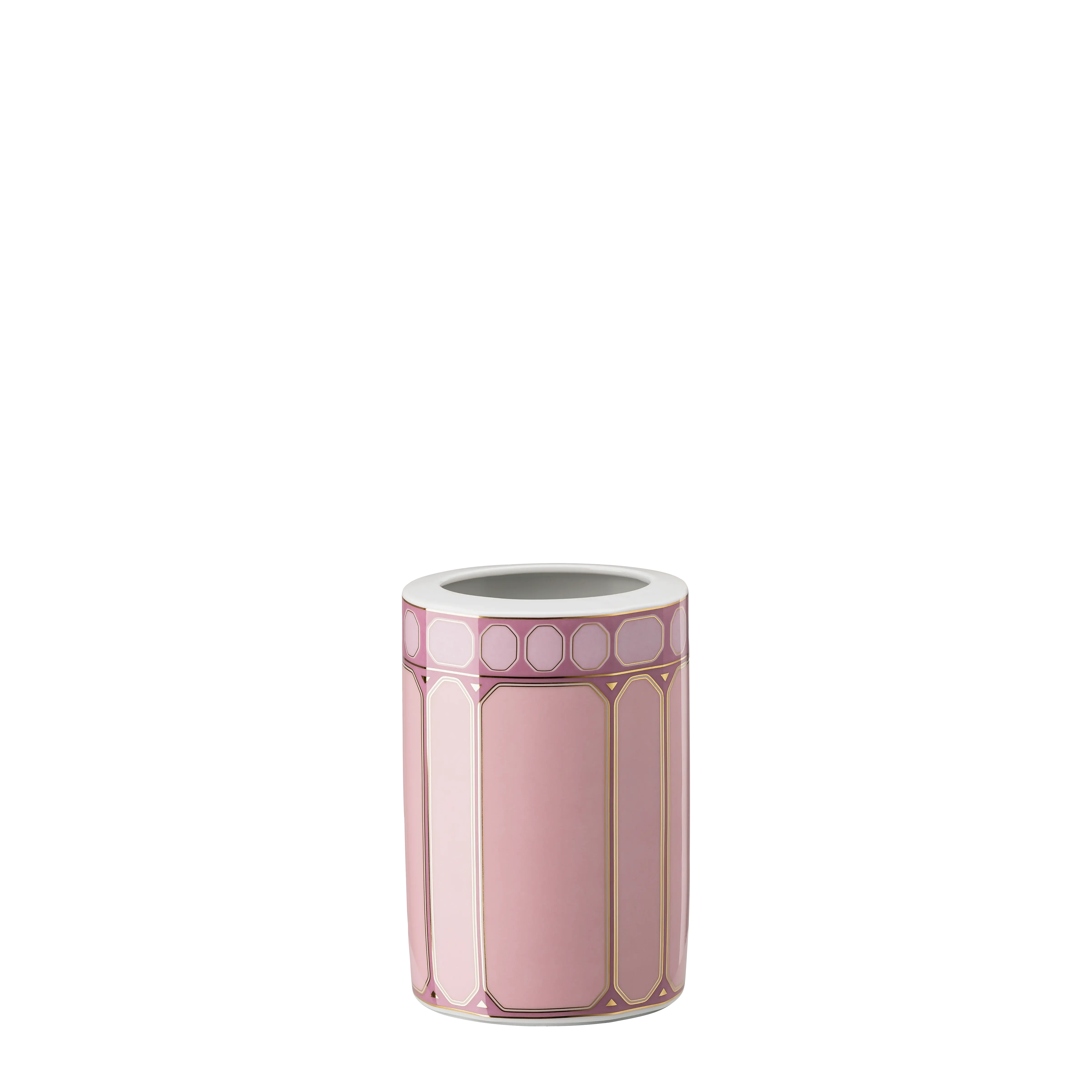 Signum vase Porcelain/Medium/Pink
