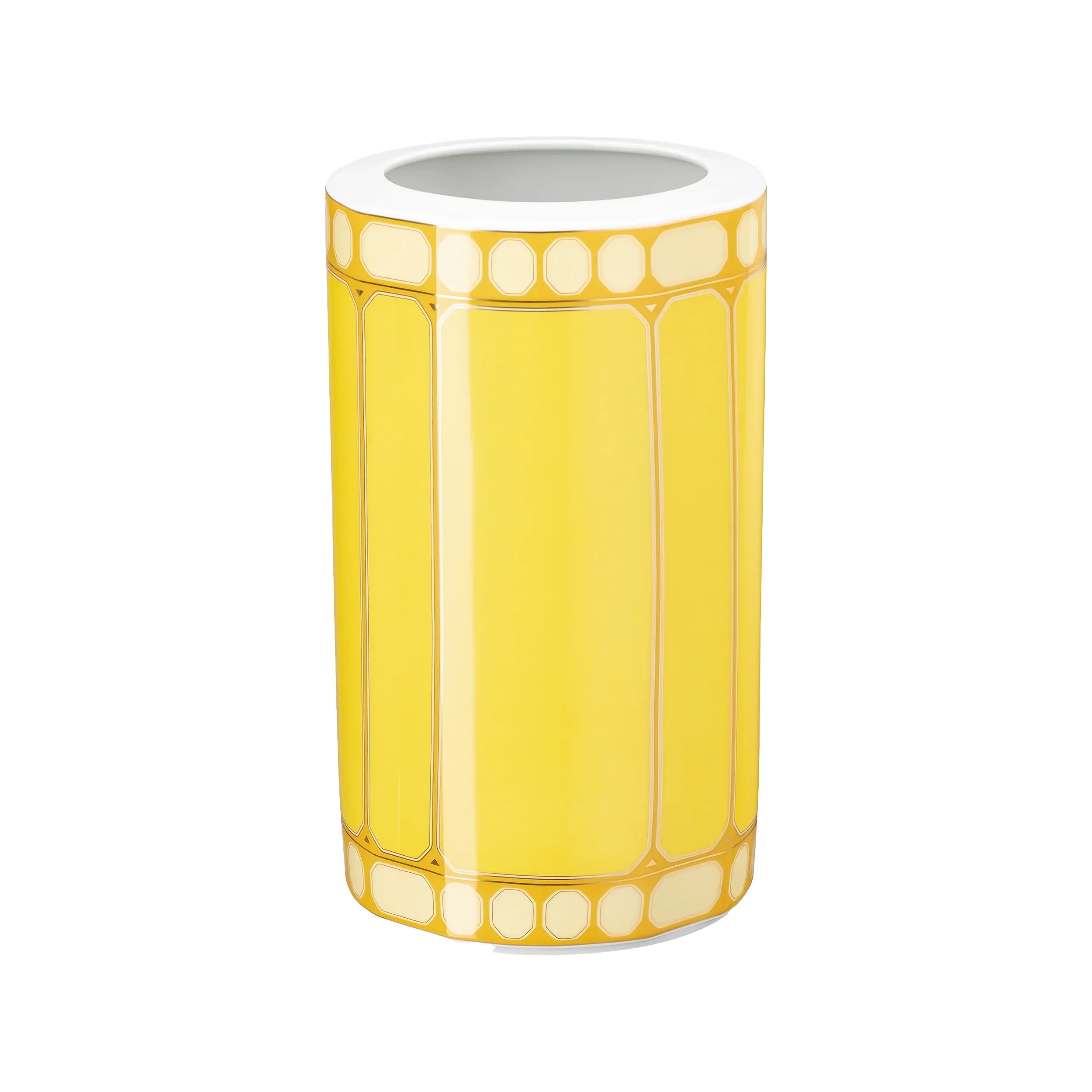 Signum vase Porcelain/Yellow
