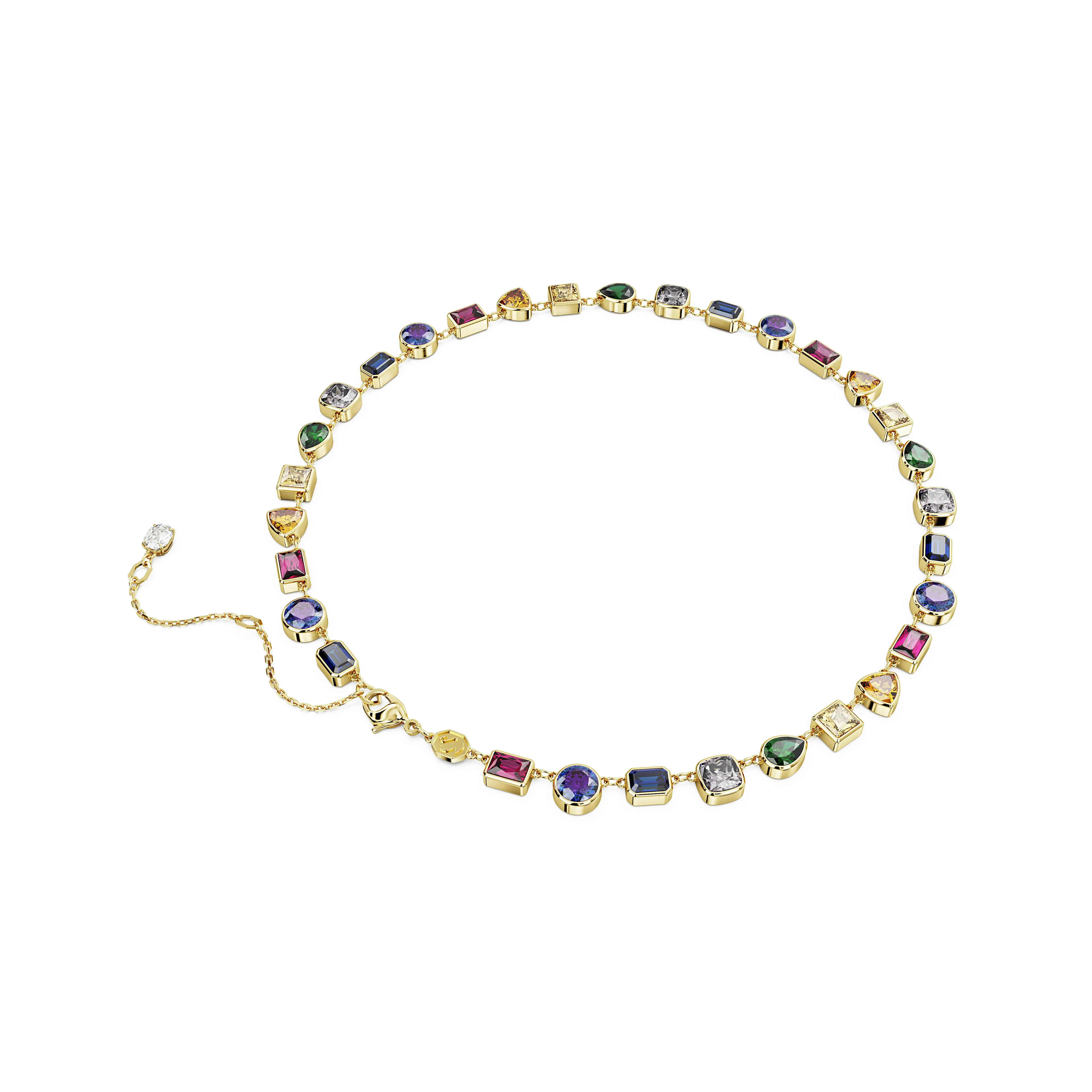 stilla-tennis-necklace-mixed-cuts-multicolored-gold-tone-plated-swarovski-5662915-4.webp