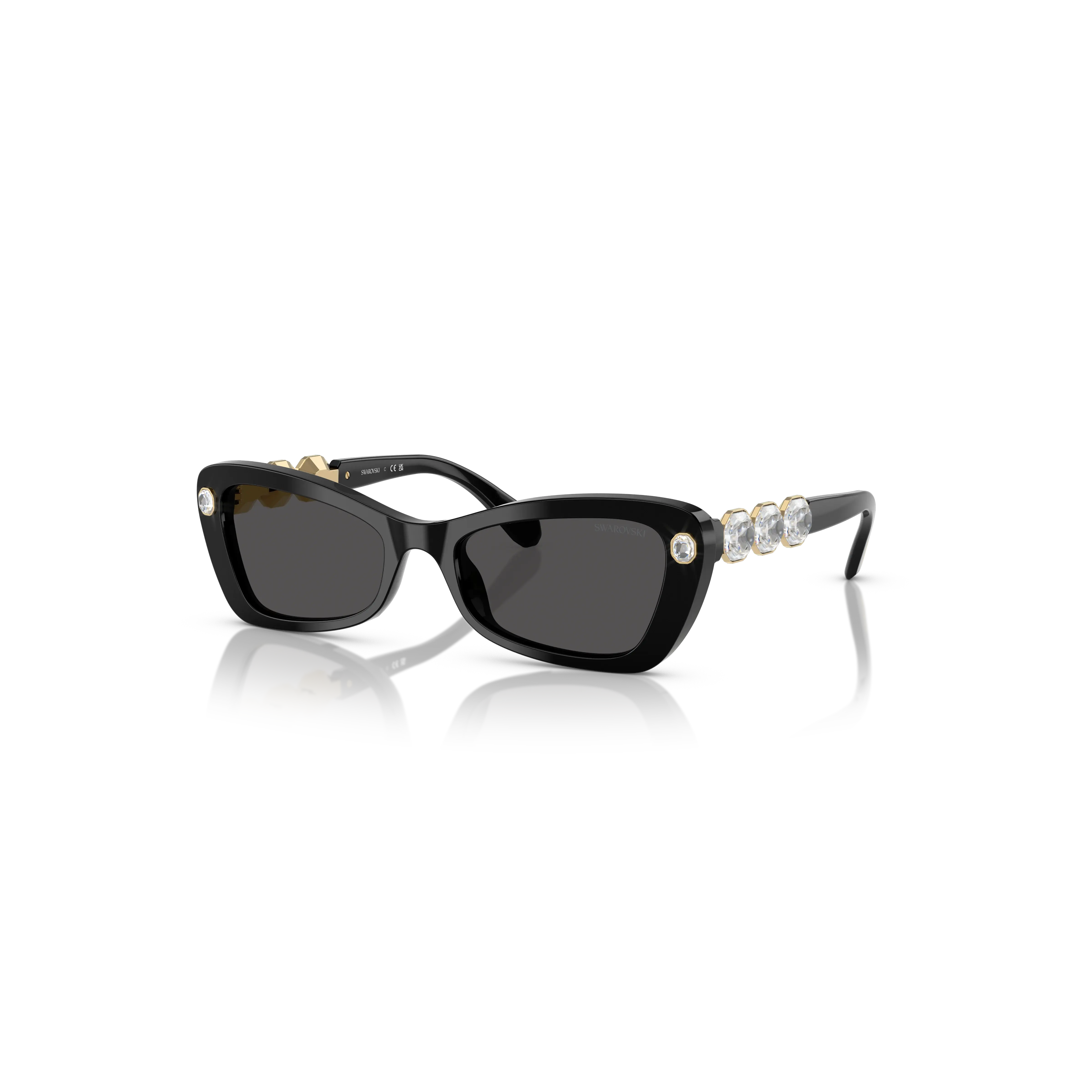 Sunglasses Butterfly shape/SK6033/Black