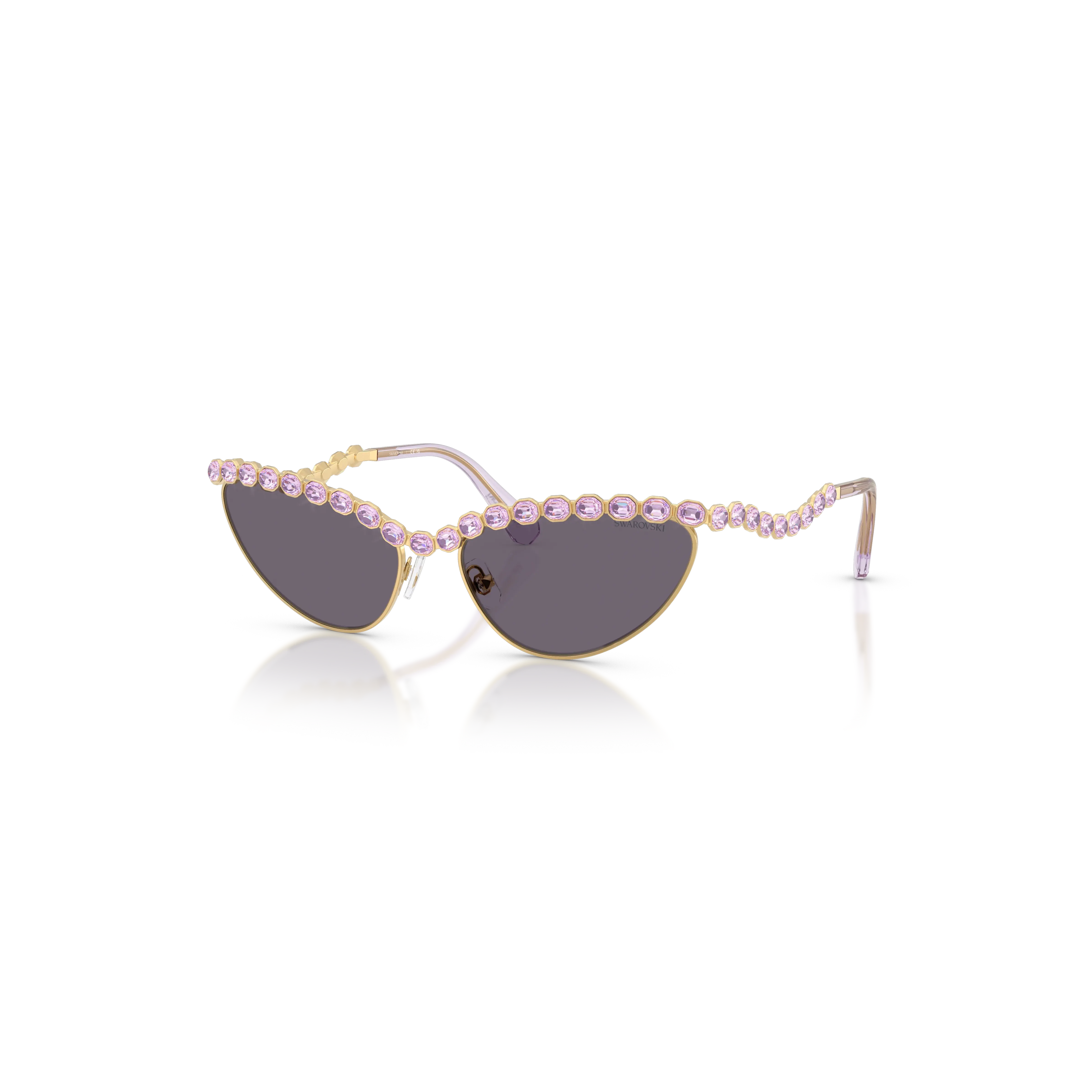 Sunglasses Cat-eye shape/Purple