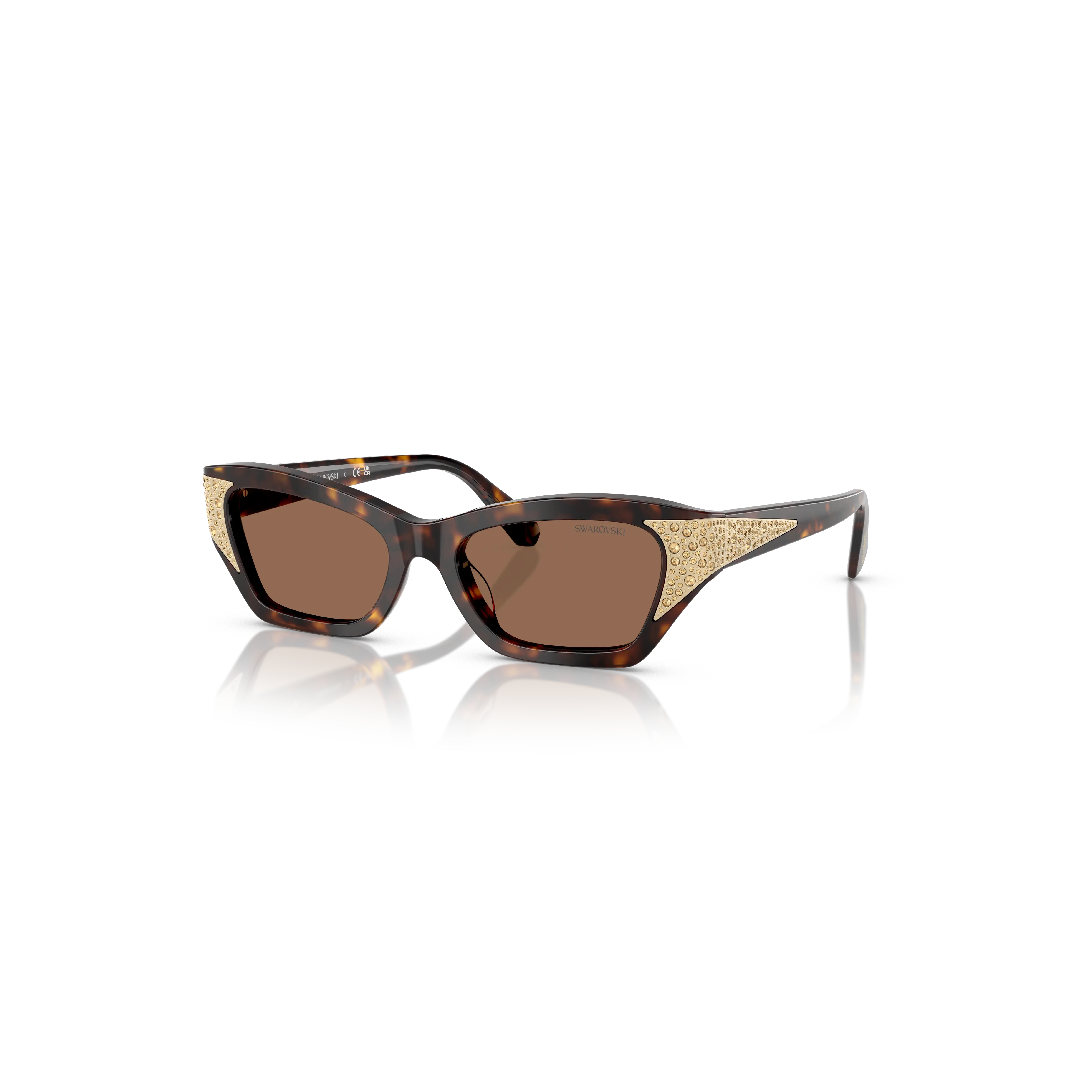 Sunglasses Cat-eye shape/SK6029/Brown