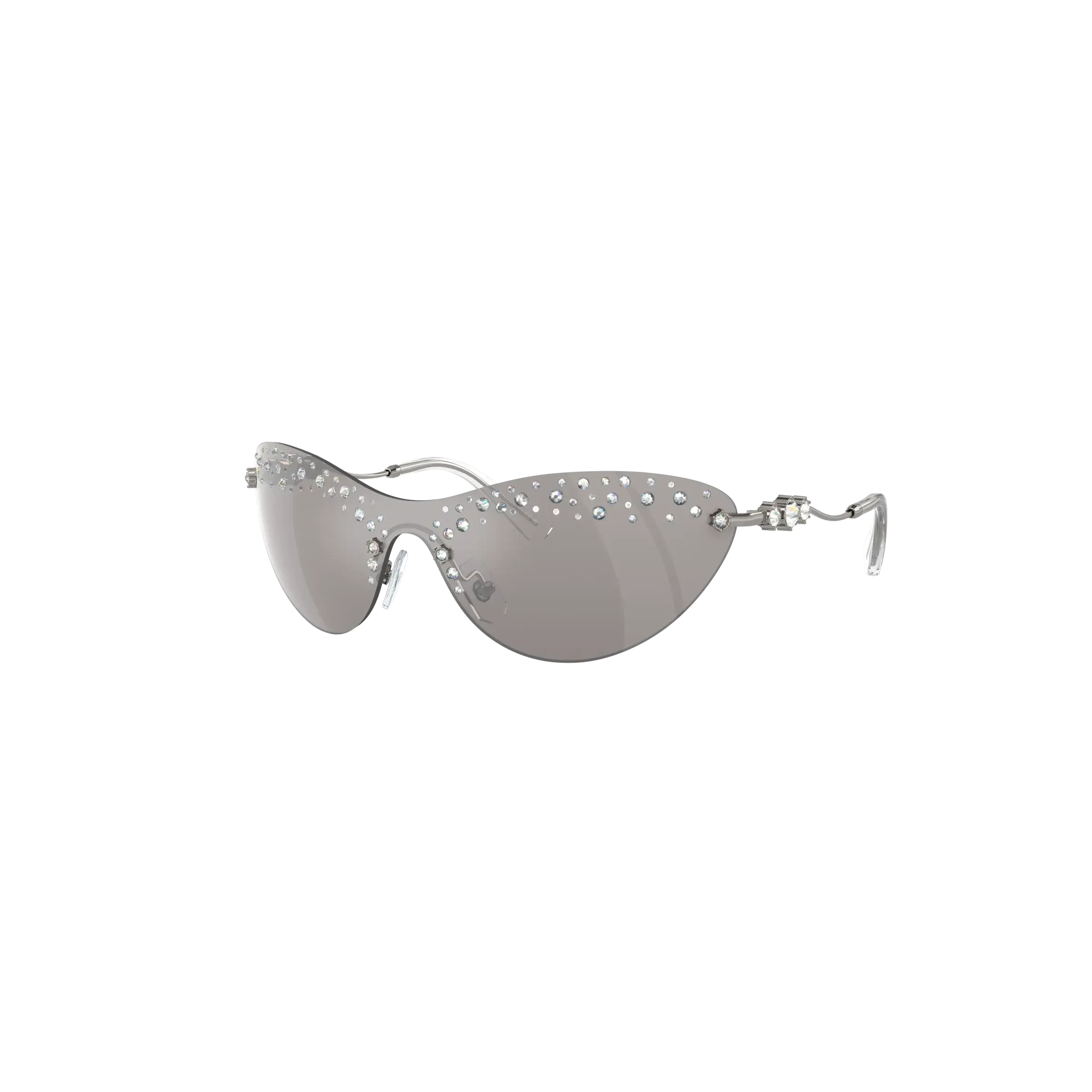 Sunglasses Mask/Silver tone