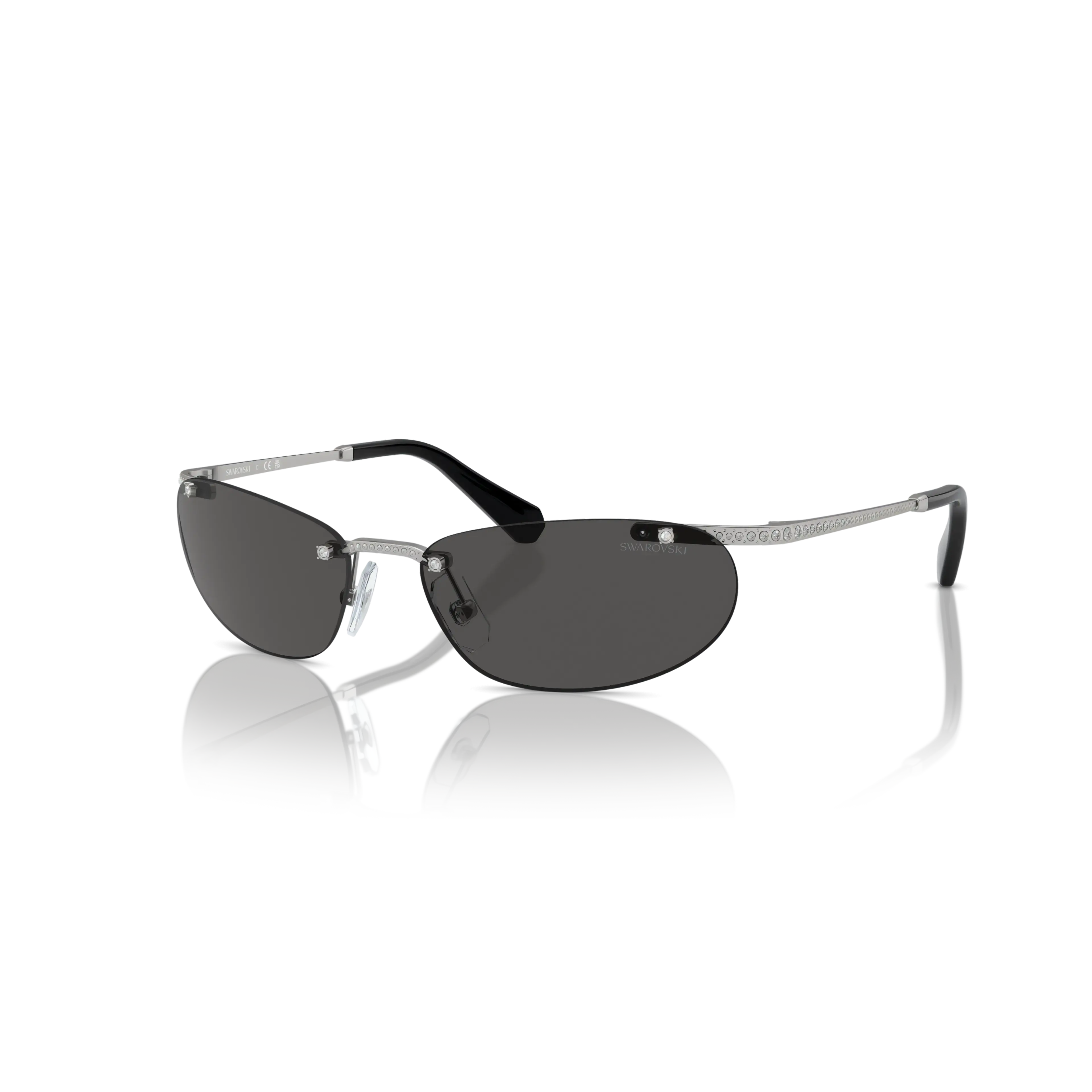 Sunglasses Oval shape/Black