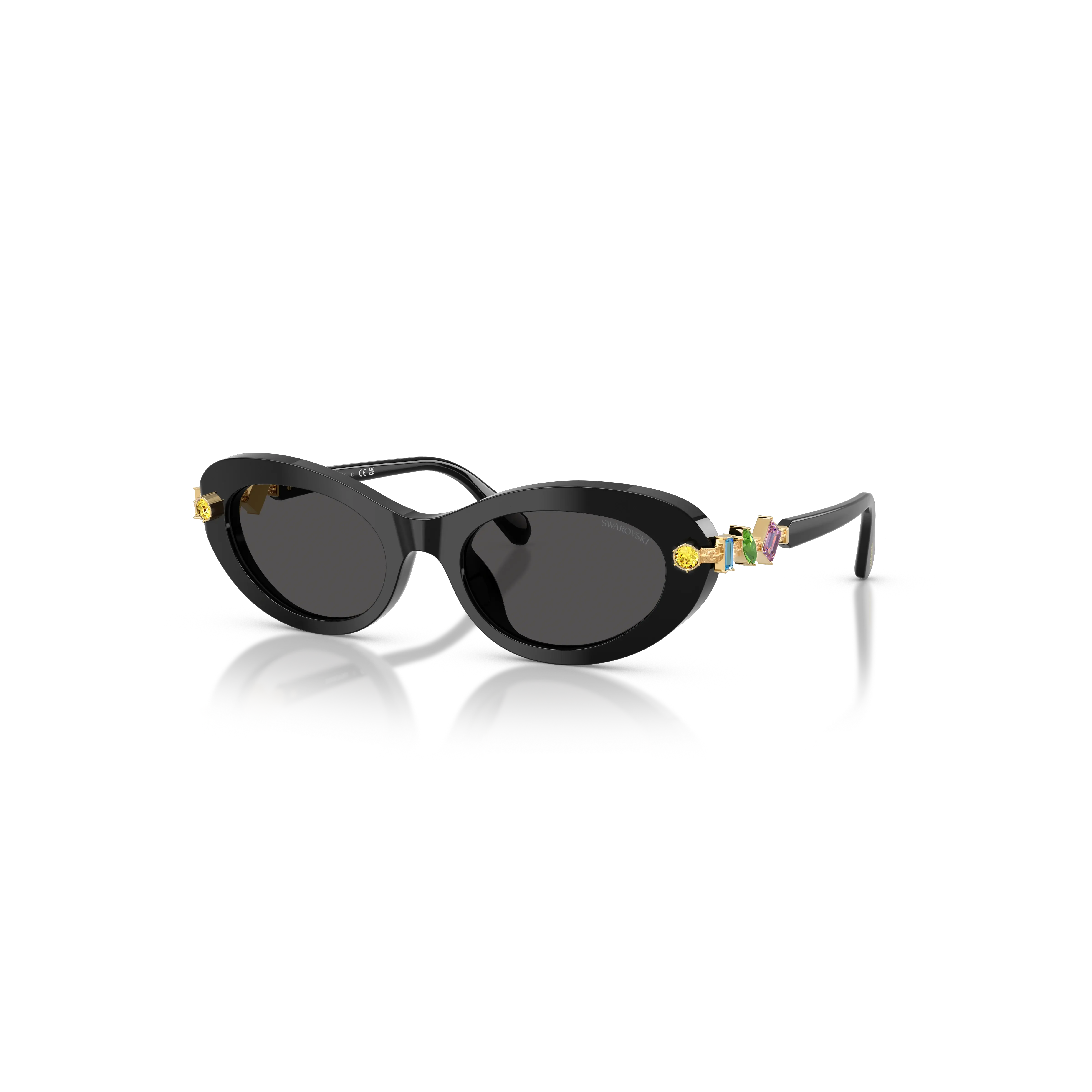 Sunglasses Oval shape/Black