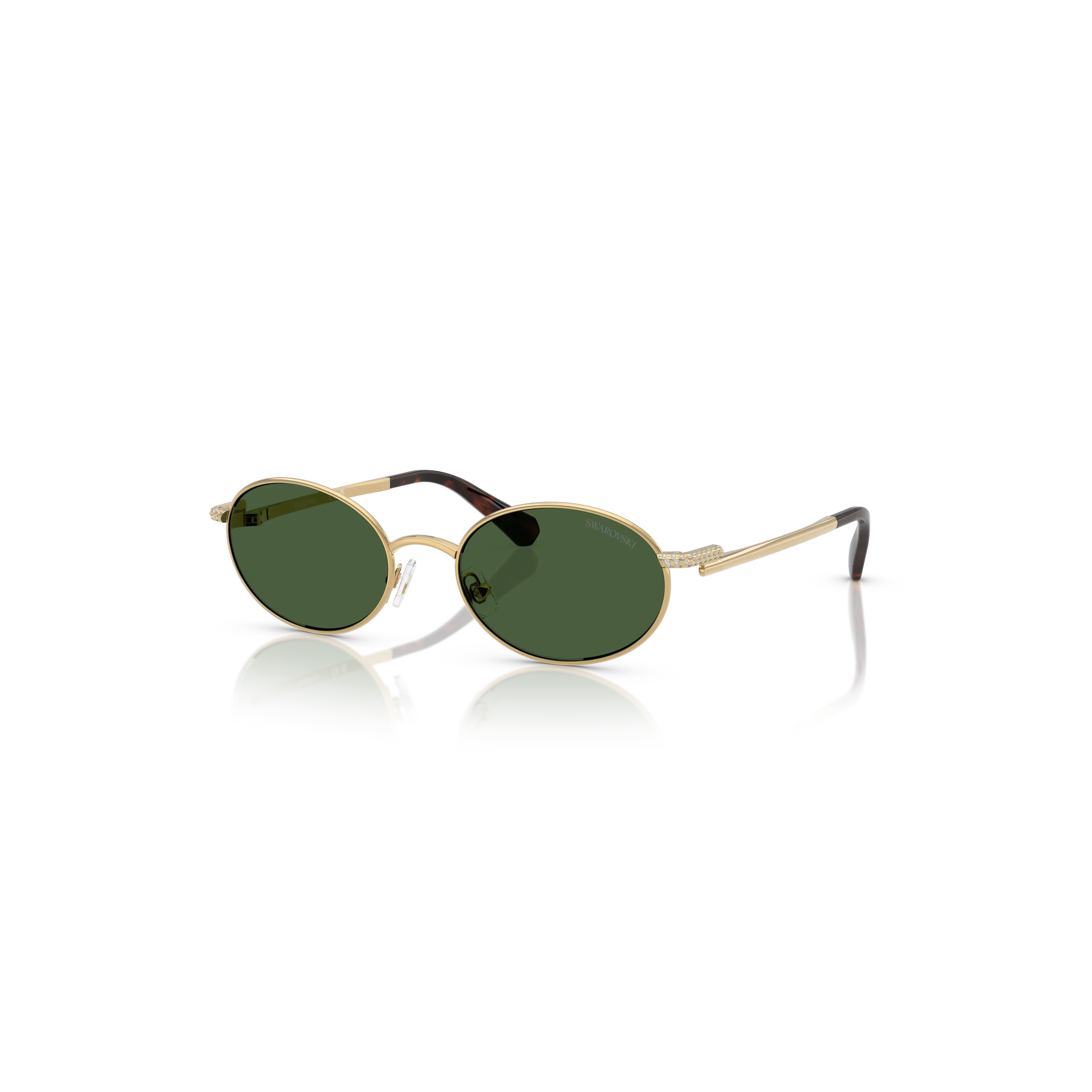 Sunglasses Oval shape/Green