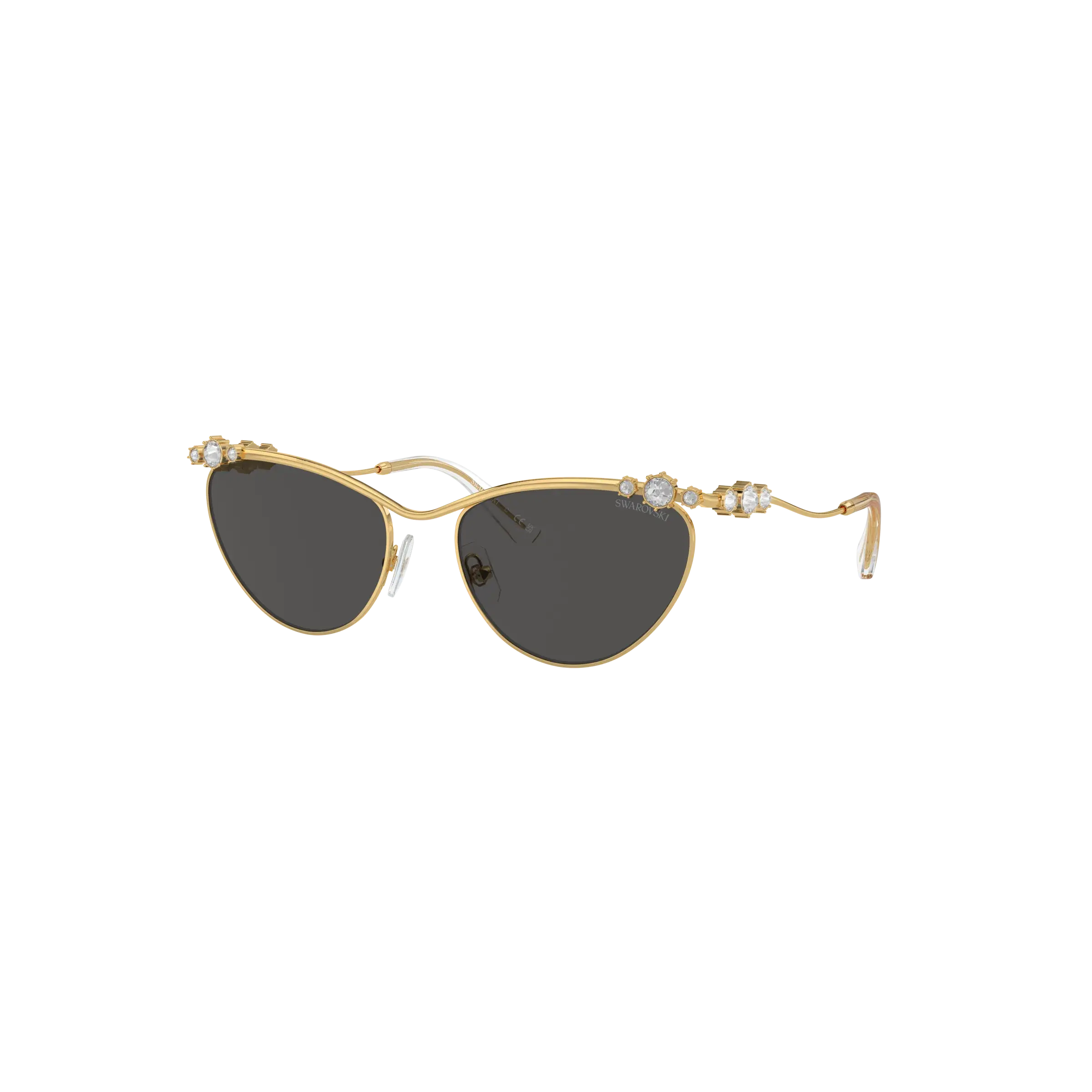 Sunglasses Oval shape/SK7017/Gold tone