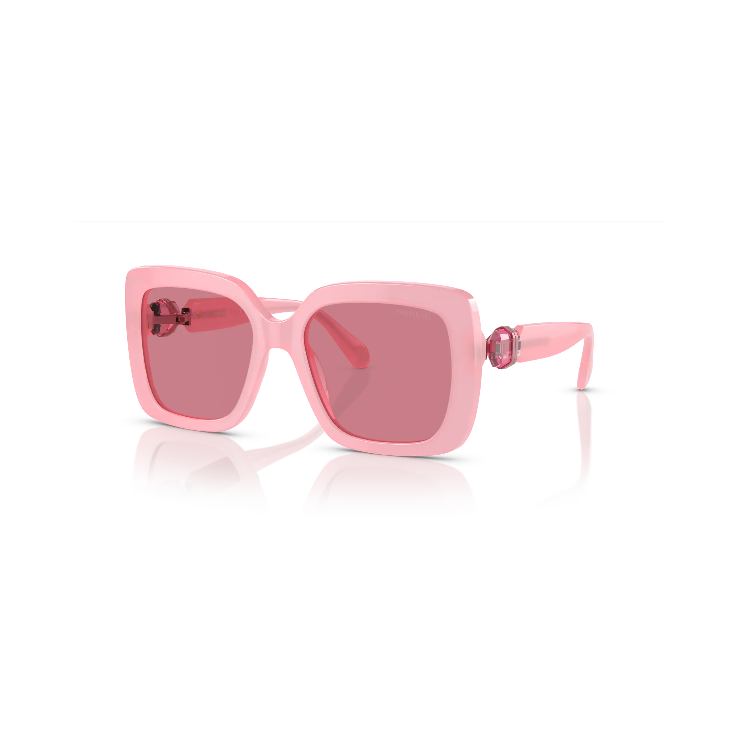 Sunglasses Oversized/Square shape/SK0061/Pink