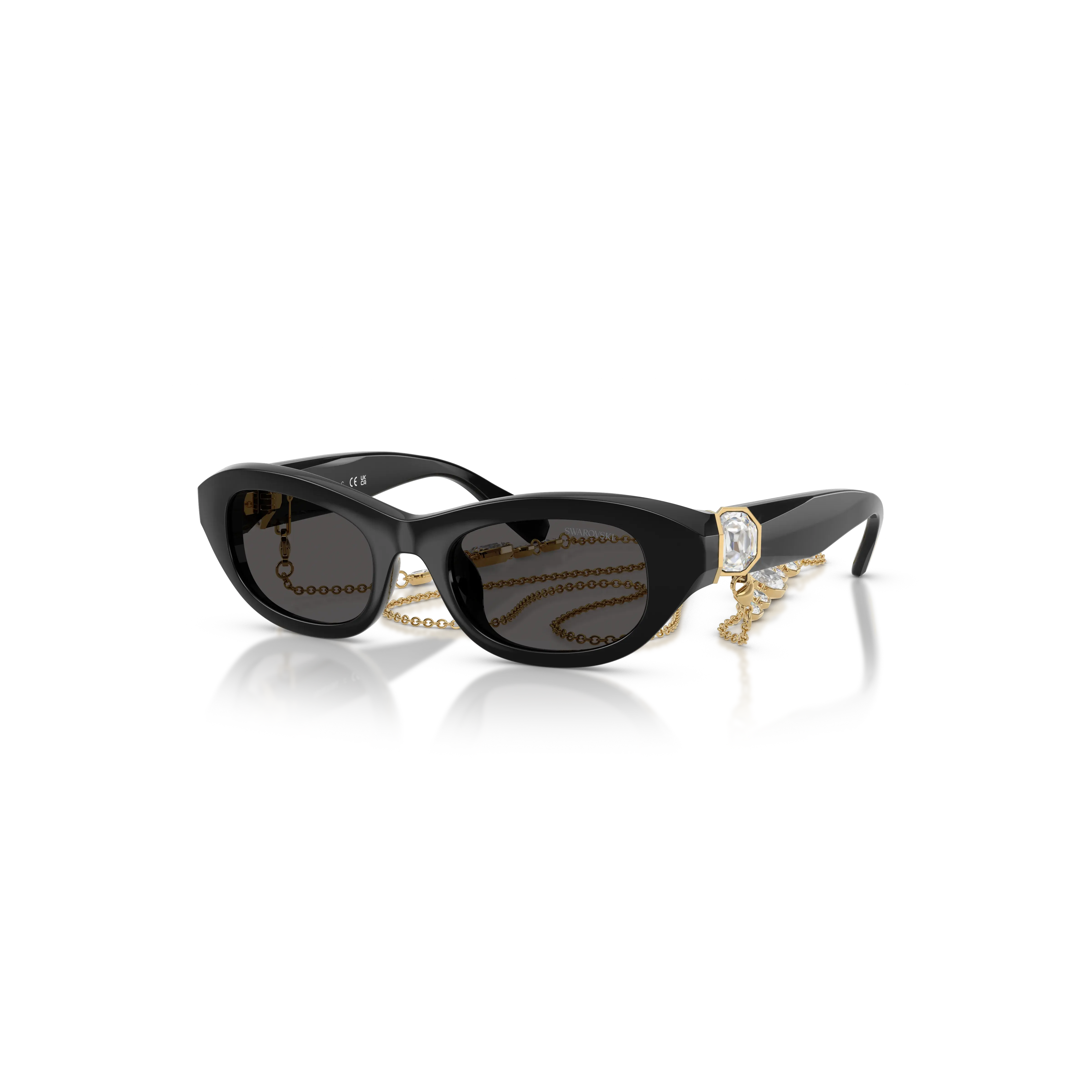 Sunglasses Pillow shape/Black