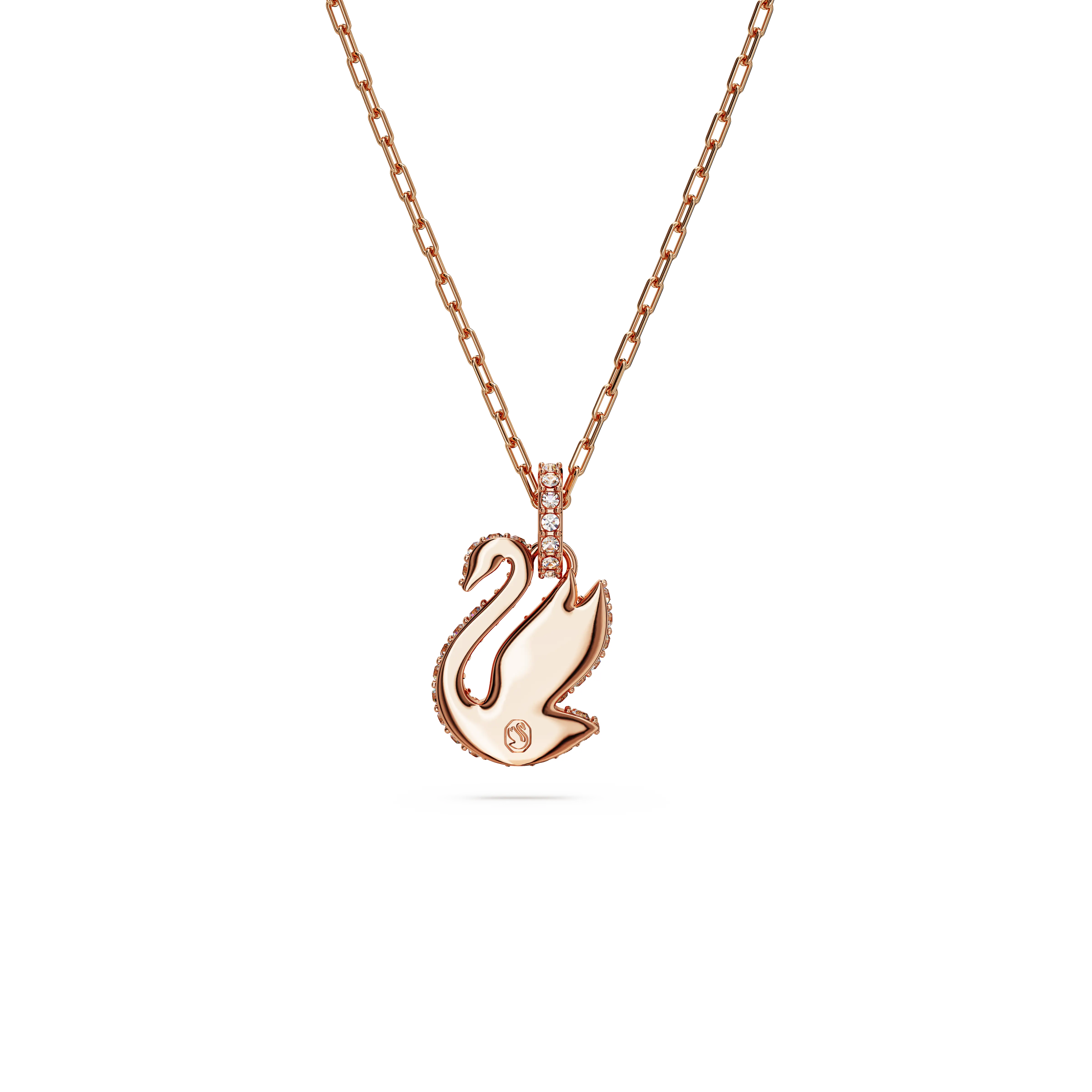 swarovski-iconic-swan-pendant-swan-small-white-rose-gold-tone-plated-swarovski-5647555-4.webp