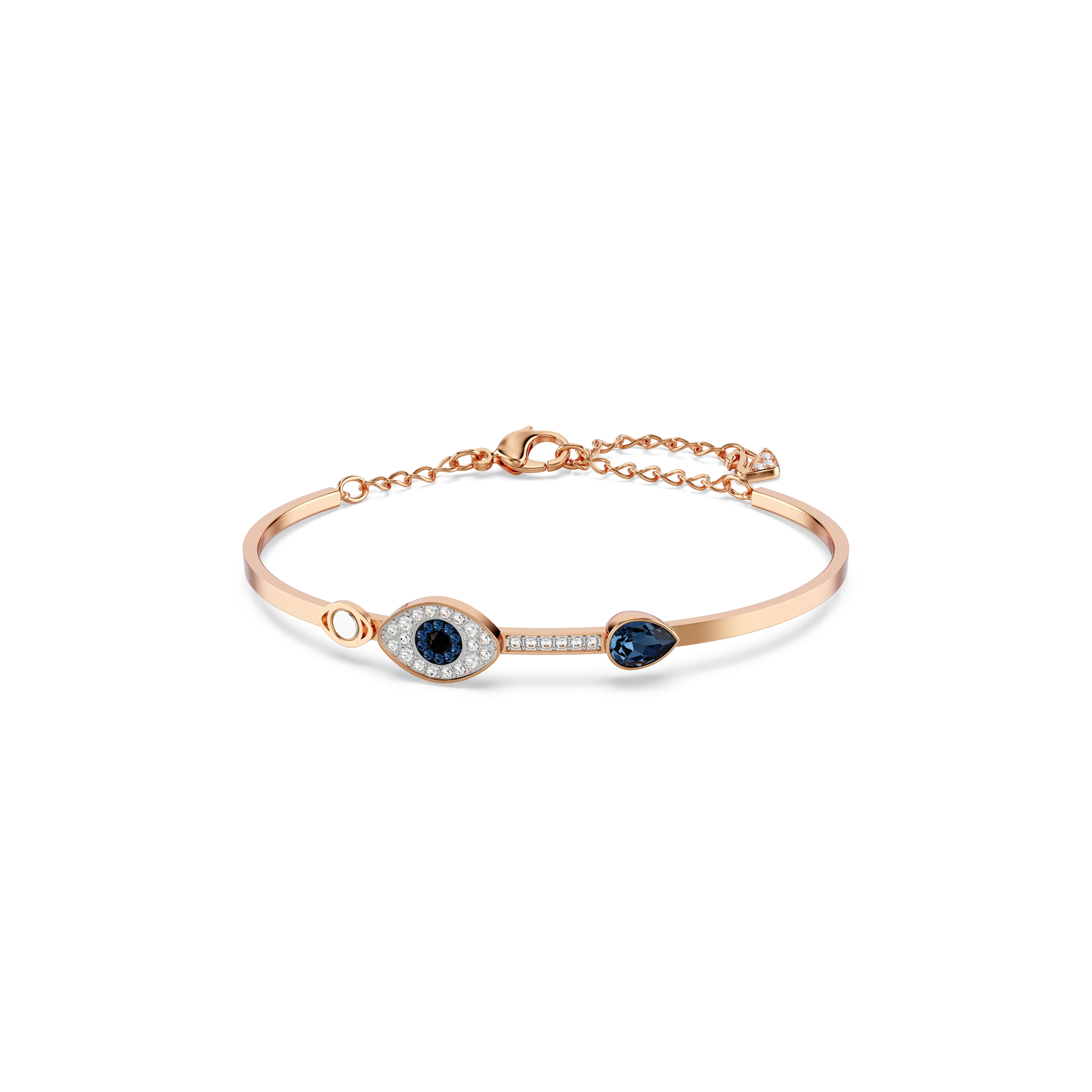 Symbolica bangle Evil eye/Blue/Mixed metal finish
