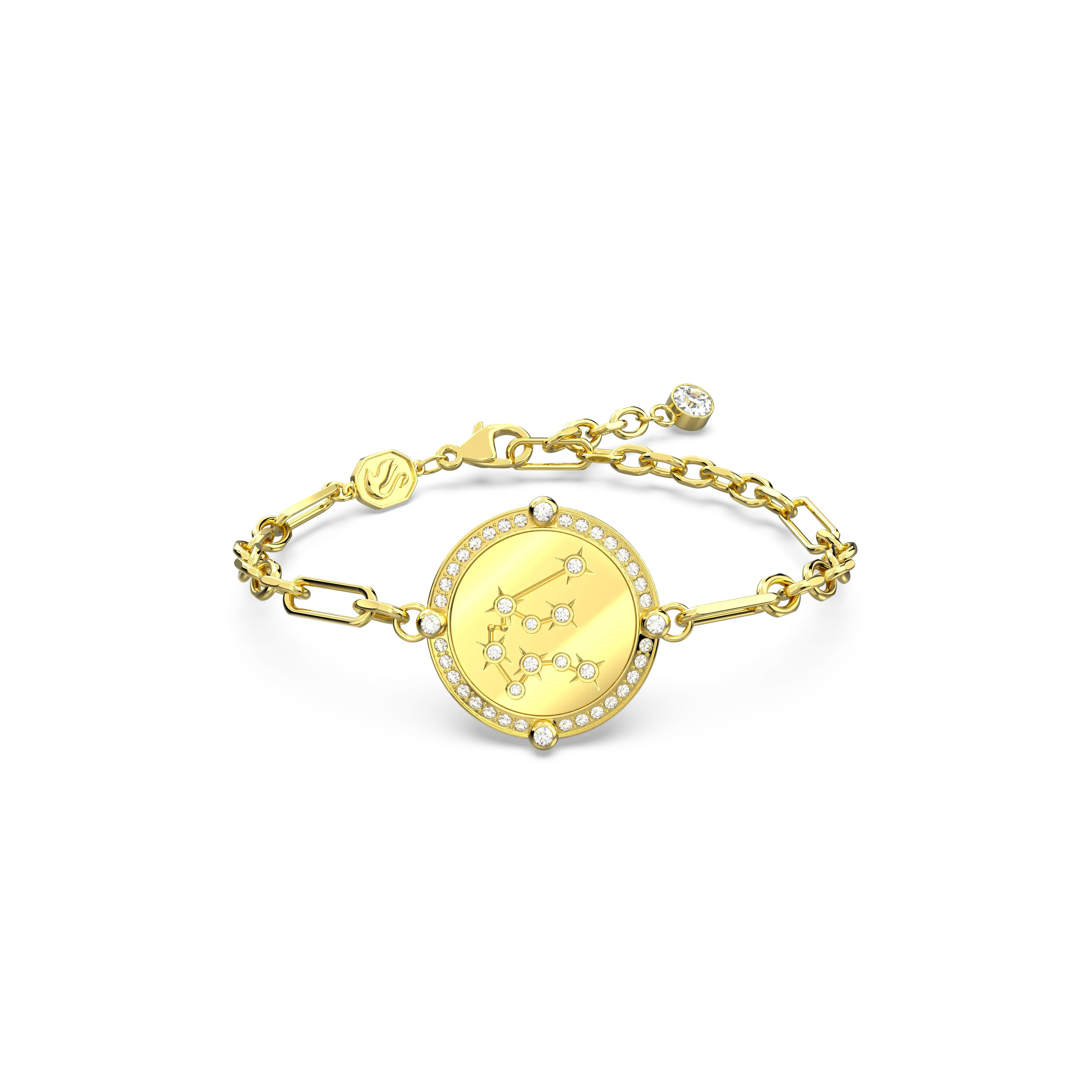 Zodiac bracelet Aquarius/Gold tone/Gold-tone plated