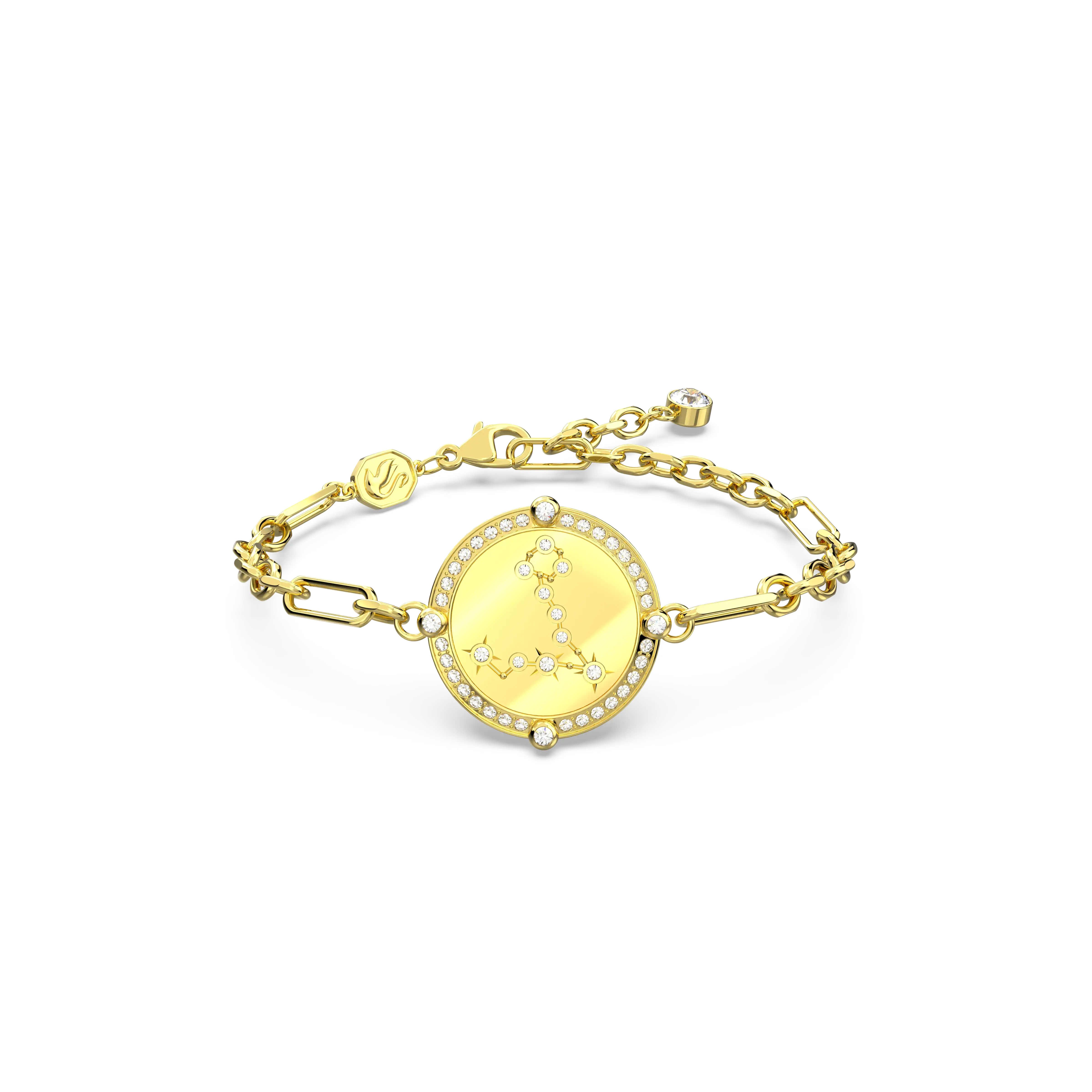Zodiac bracelet Pisces/Gold tone/Gold-tone plated